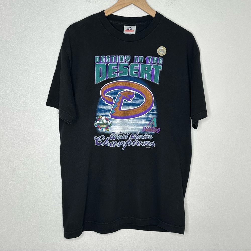 VTG 2001 World Series Champions Arizona Diamondbacks "Destiny In the Desert" NEW